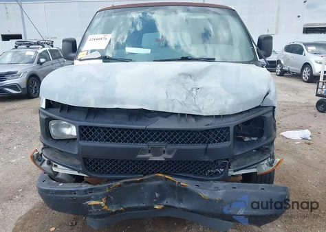 2006 Chevrolet Express Work Van from USA, damaged, VIN 1GCFG15X861218790